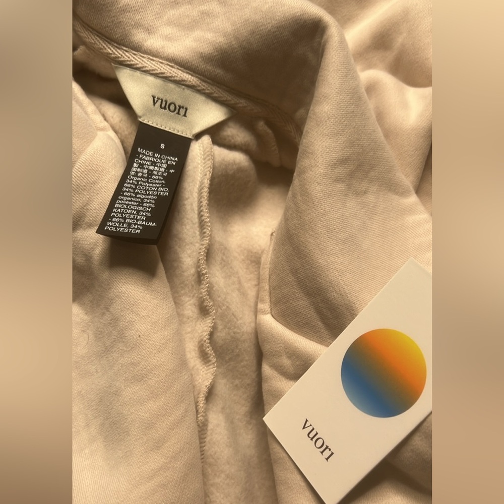Vuori Restore Trench Coat S NEW - Picture 3 of 3